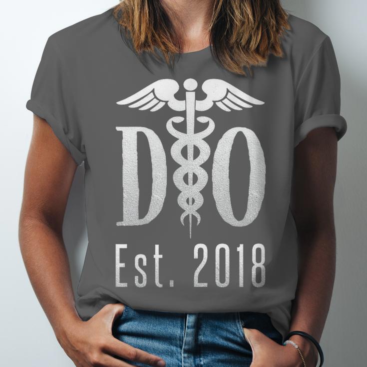 Doctor Graduation Shirt Tshirt Tee For Medical Students DO Unisex Jersey T-Shirt