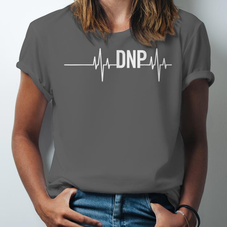 Doctor Of Nursing Practice Graduation DNP Heartbeat Unisex Jersey T-Shirt