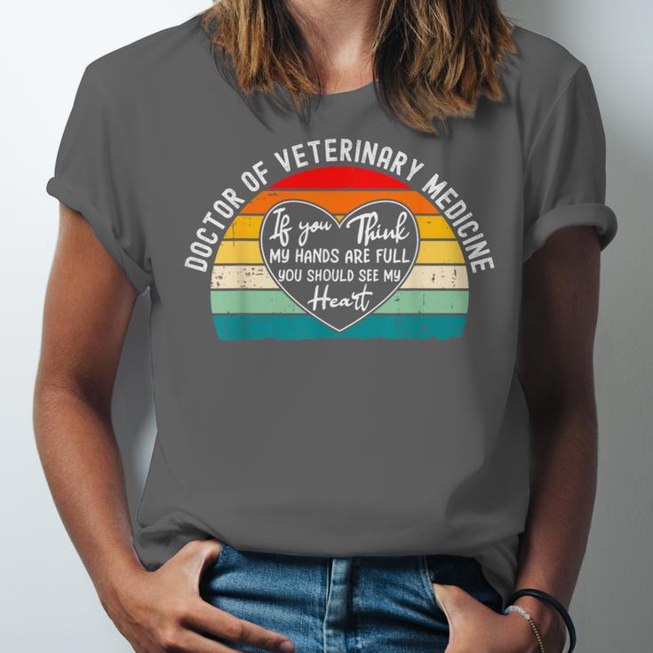 Doctor Of Veterinary Medicine DVM Graduation Appreciation Unisex Jersey T-Shirt
