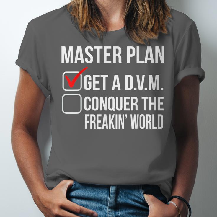 DVM Veterinarian Graduation Doctor Veterinary Medicine Unisex Jersey T-Shirt