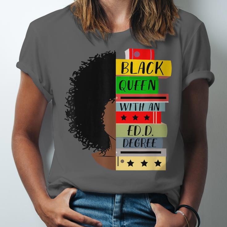 EdD Doctor Of Education Book Degree Doctorate Graduation Unisex Jersey T-Shirt