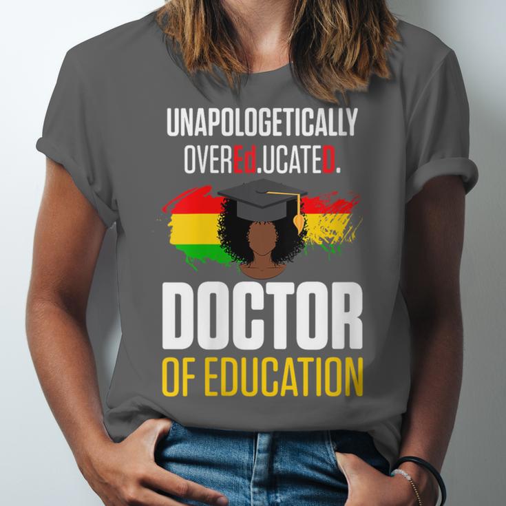 EdD Doctor Of Education Educated Doctorate Graduation Unisex Jersey T-Shirt