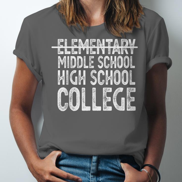 Elementary Graduation Elementary Middle School Graduation Unisex Jersey T-Shirt