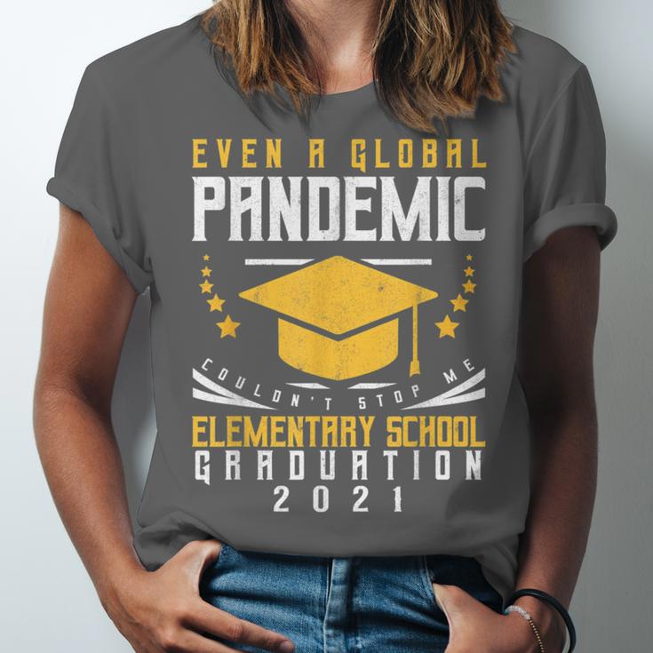 Elementary School Graduation 2021 Degree Graduate Unisex Jersey T-Shirt