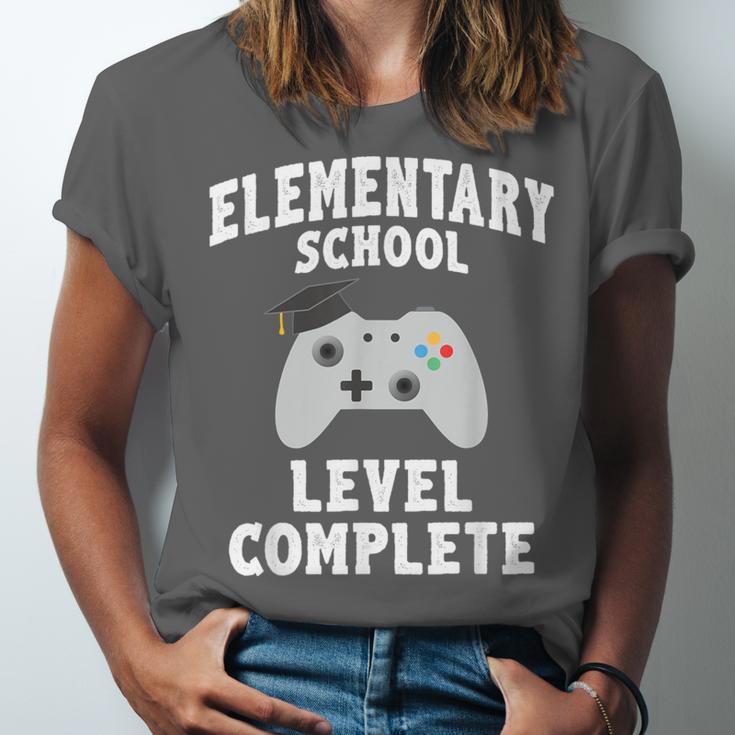 Elementary School Graduation Gamer Graduate Unisex Jersey T-Shirt