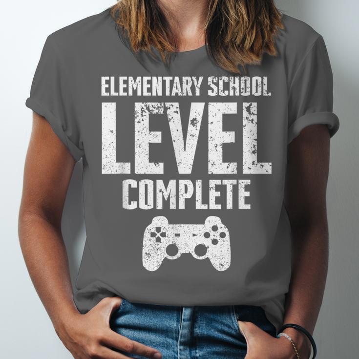 Elementary School Level Complete Gamer Graduate Graduation Unisex Jersey T-Shirt