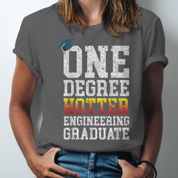Engineering Graduation Tshirt One Degree Hotter Unisex Jersey T-Shirt