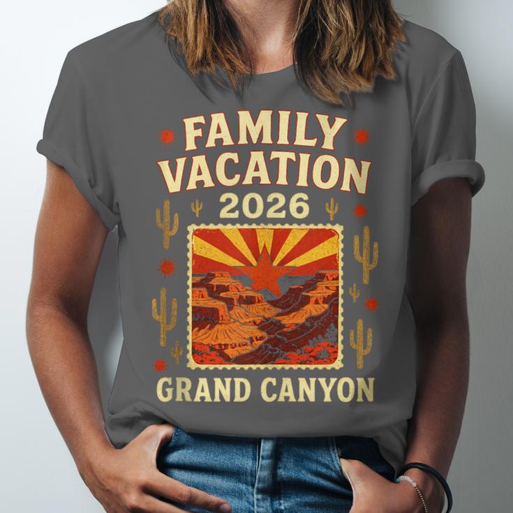 Family Vacation Grand Canyon 2026 Nostalgia Unisex Jersey T-Shirt