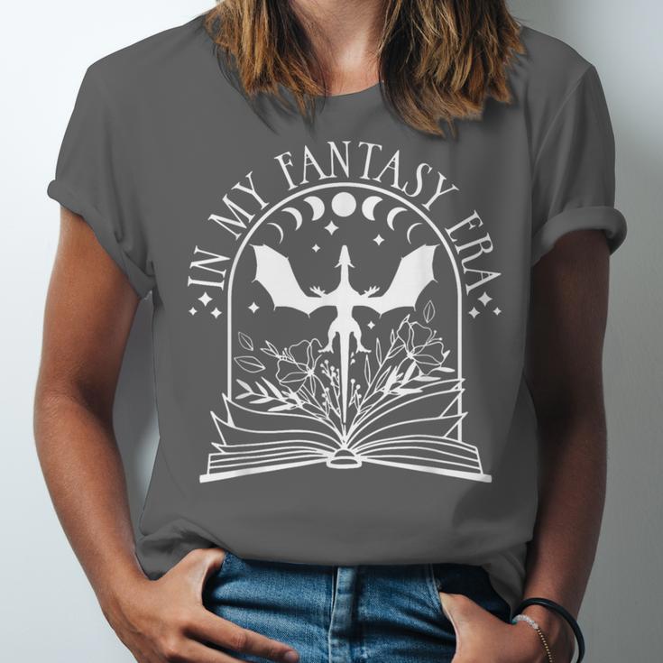 In My Fantasy Era Fantasy Book Book Reader Book Fantasy Unisex Jersey T-Shirt In My Fantasy Era Fantasy Book Book Reader Book Fantasy Unisex Jersey T-Shirt