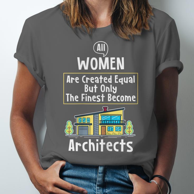 The Finest Architect For Graduation Women Unisex Jersey T-Shirt
