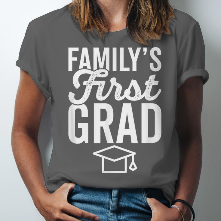 First In Family To Graduate College 2018 Graduation Unisex Jersey T-Shirt