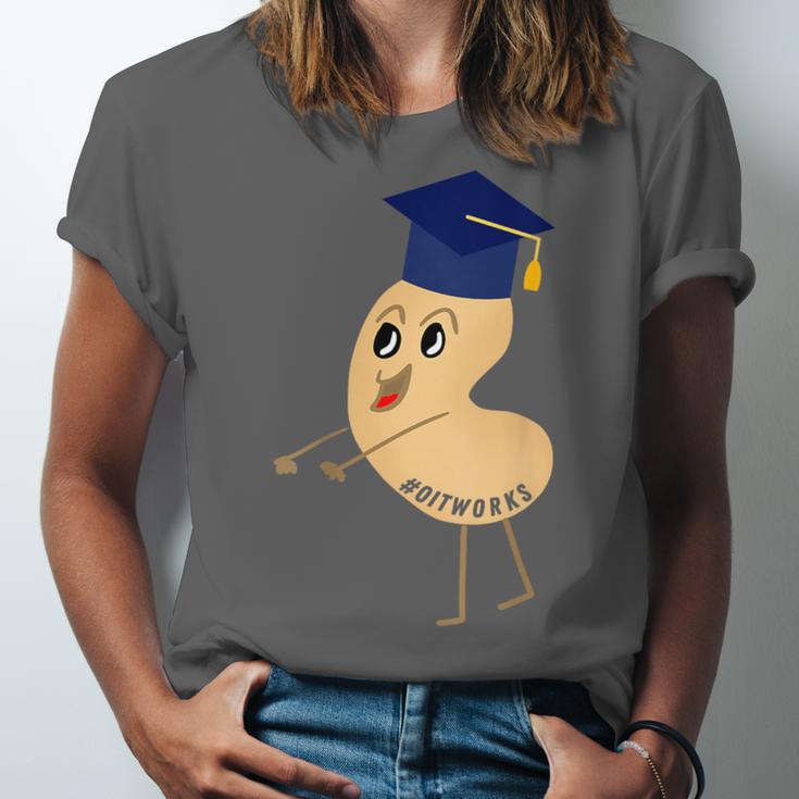Flossing Cashew OIT For Tree Nut OIT Graduation Unisex Jersey T-Shirt
