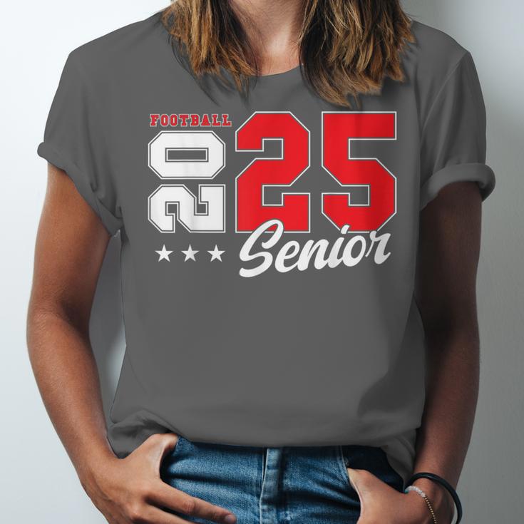 Football Senior Night Football Senior 2025 Graduation 51 Unisex Jersey T-Shirt