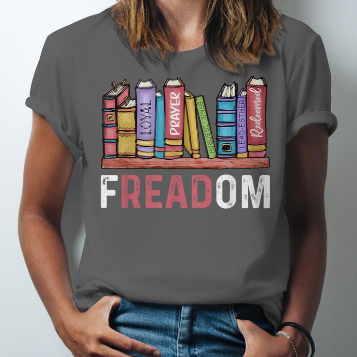 Freadom Anti Ban Books Freedom To Read Book Lover Reading Unisex Jersey T-Shirt