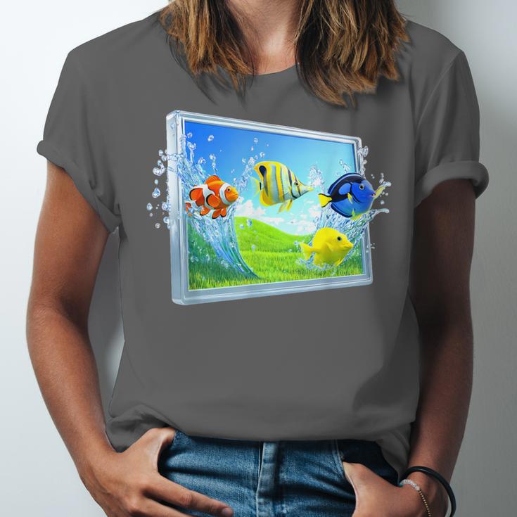 Frutiger Aero Fish Unisex Jersey T-Shirt Frutiger Aero Fish Unisex Jersey T-Shirt