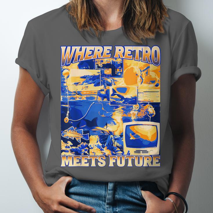 Frutiger Aero Retro Vibes Y2K 90's Vibes Unisex Jersey T-Shirt