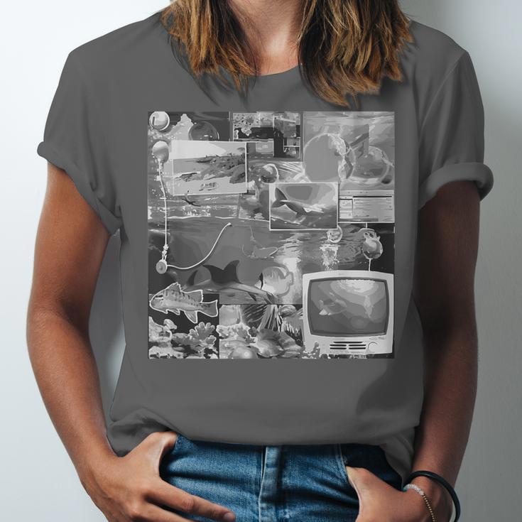 Frutiger Aero Y2K Old School Retro Vibes Unisex Jersey T-Shirt