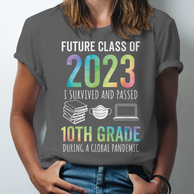 Future Class Of 2023 10th Grade Graduation 2021 Unisex Jersey T-Shirt