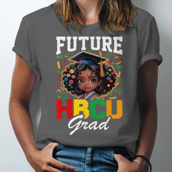 Future HBCU Grad Girl HBCU Toddler Kids Graduation Unisex Jersey T-Shirt