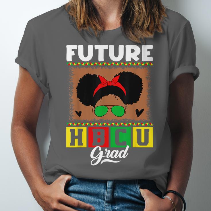 Future HBCU Grad HBCU Tomorrow Girl Graduation Kids Unisex Jersey T-Shirt