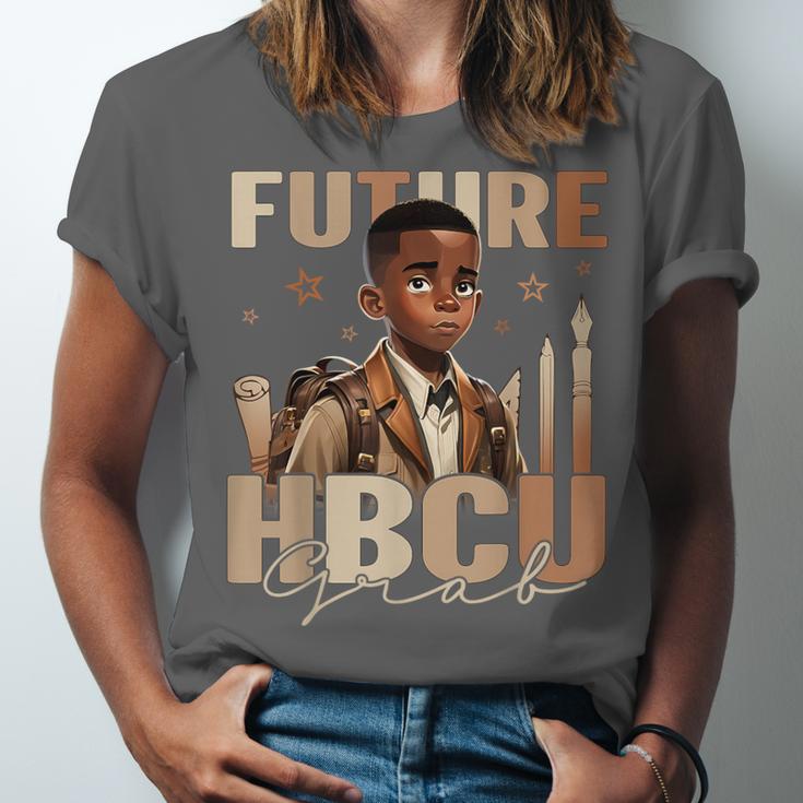 Future HBCU Grad History Boy Kids Graduation HBCU Unisex Jersey T-Shirt