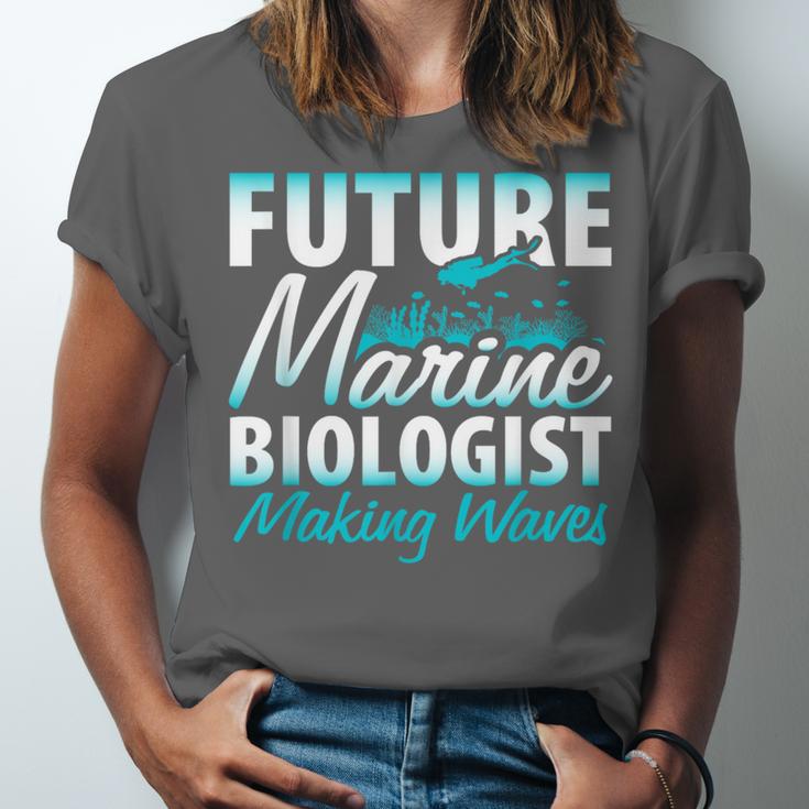FUTURE MARINE BIOLOGIST MAKING WAVES Graduation T-Shirt Unisex Jersey T-Shirt