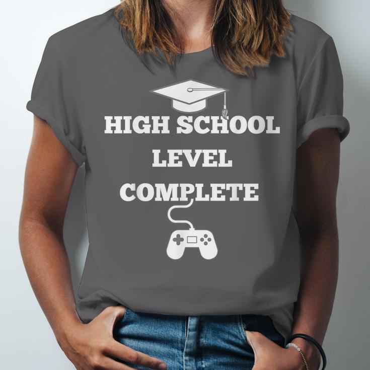 Gamer High School Graduation Shirt Grad Video Tee Unisex Jersey T-Shirt