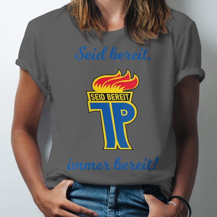 GDR Pioneer East East Nostalgia USSR Soviet Union Unisex Jersey T-Shirt