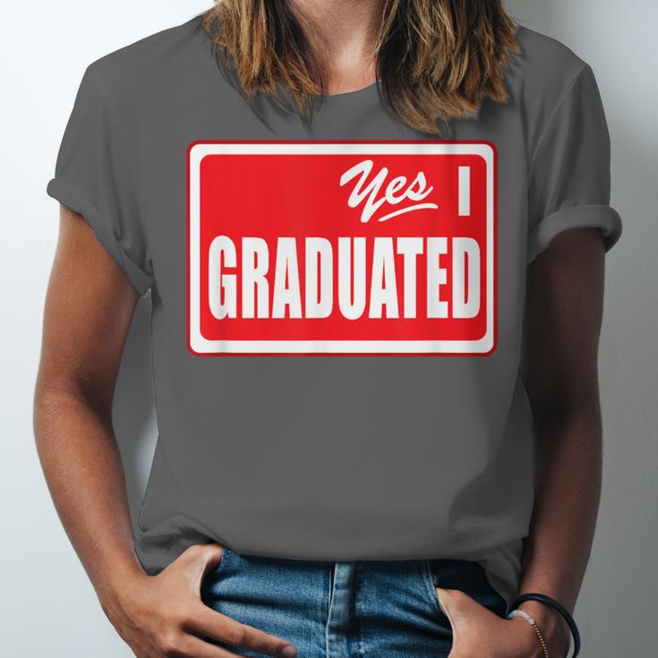 Graduate Class Of 2025 Senior Graduation End Of School Year Unisex Jersey T-Shirt