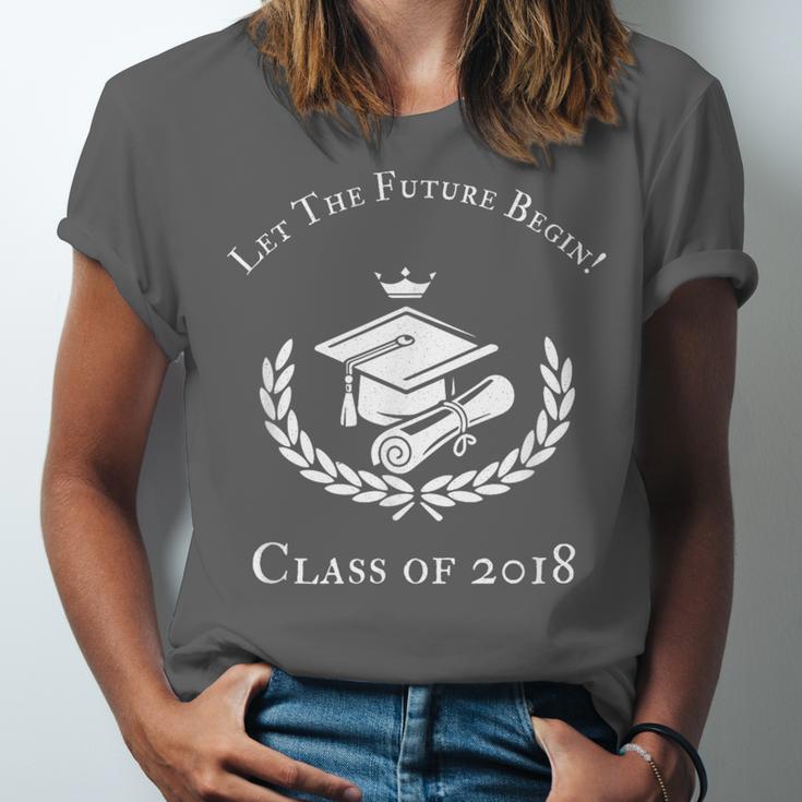 Graduation Her Him 2018 Men Women Girl Boy Kid Unisex Jersey T-Shirt