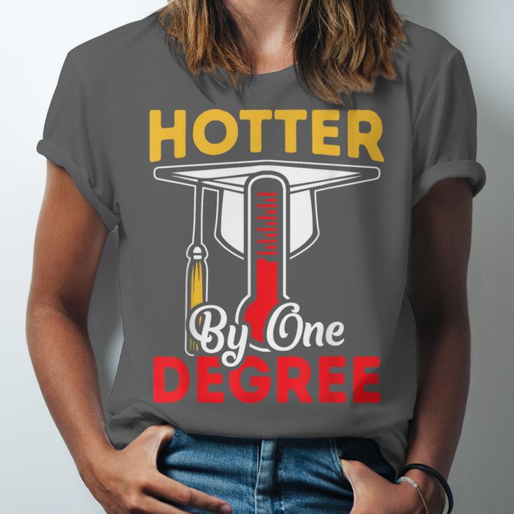 Graduation 2024 Hotter By One Degree Shirt Class Of 24 Unisex Jersey T-Shirt