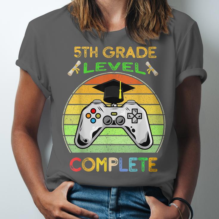 Graduation 5th Grade Level Complete Gamer Class 2021 Gaming Unisex Jersey T-Shirt