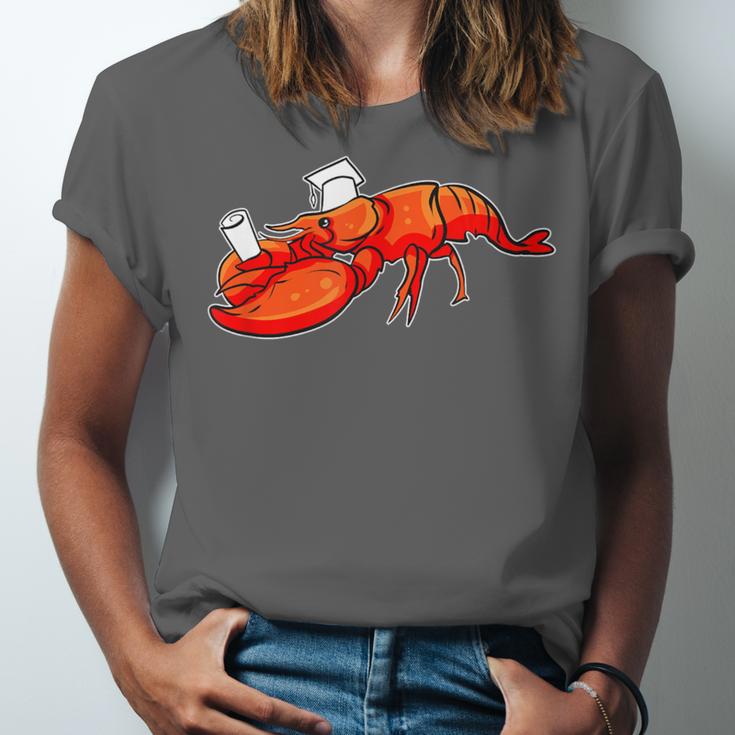 Graduation Bachelor Master Doctor PhD Study School Lobster Unisex Jersey T-Shirt