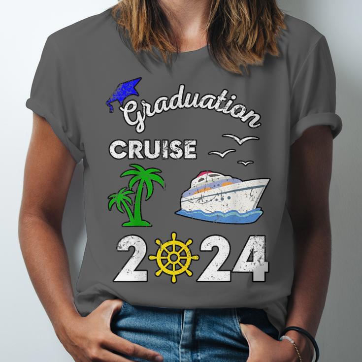 Graduation Cruise 2024 Ship Boat Vacation Summer Vacation Men Women Kids Unisex Jersey T-Shirt