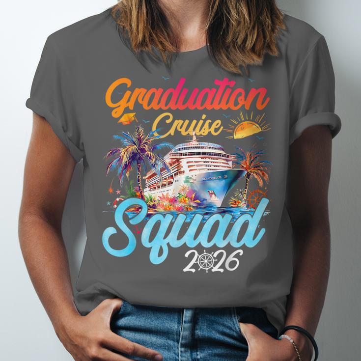 Graduation Cruise Squad 2026 Cruising Graduation Unisex Jersey T-Shirt