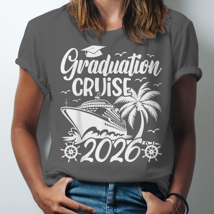 Graduation Cruise Trip 2026 Vacation Graduate Cruising Unisex Jersey T-Shirt