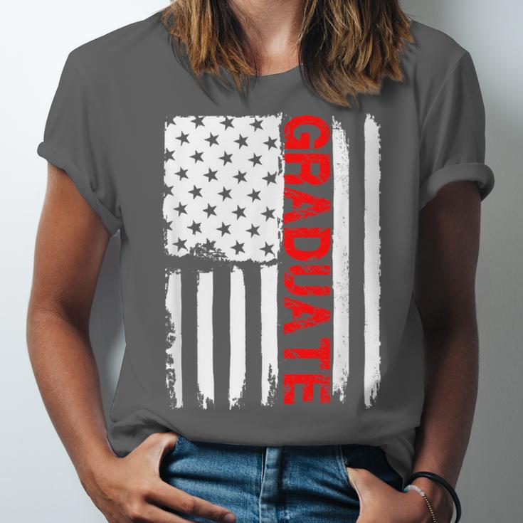 Graduation High School College Flag GraduateShirt 2018 Unisex Jersey T-Shirt