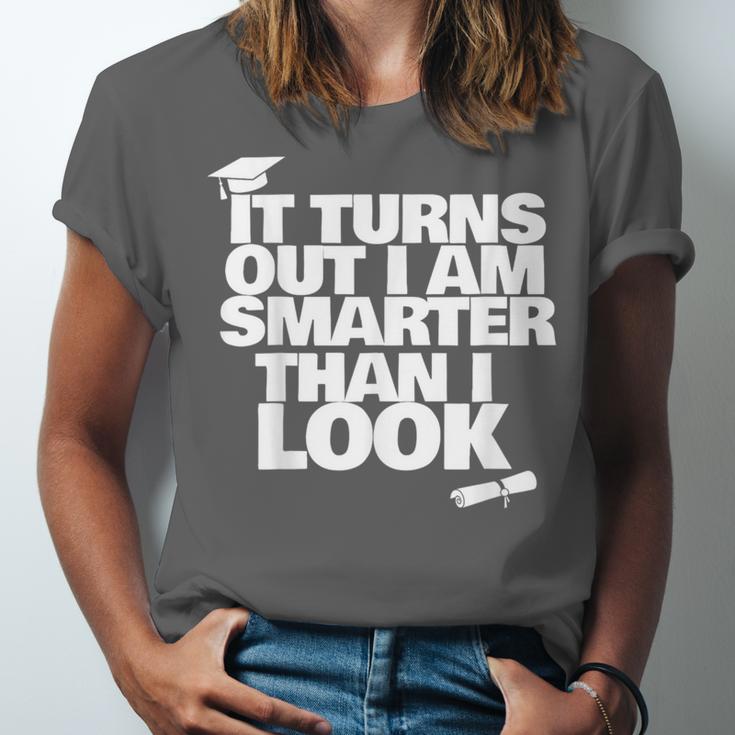 Graduation Graduation I'm Smarter Than I Look Unisex Jersey T-Shirt
