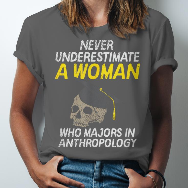 Graduation Student Who Majors In Anthropology Unisex Jersey T-Shirt