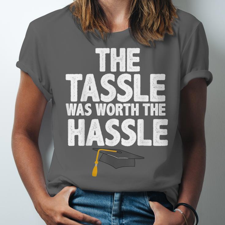 Graduation The Tassle Was Worth The Hassle T-Shirt Unisex Jersey T-Shirt