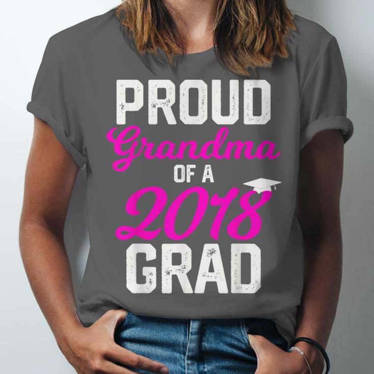Grandma Graduation Shirt 2018 High School College Grad Unisex Jersey T-Shirt