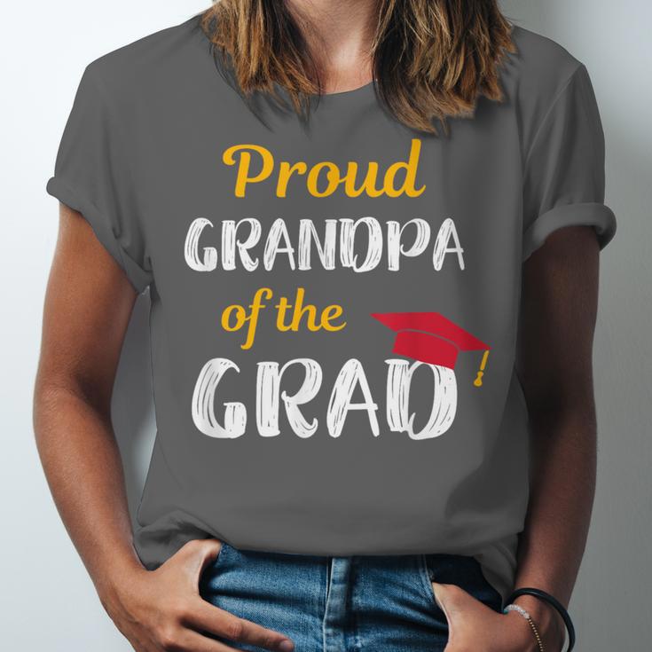 Grandpa Of Graduate Shirt Proud Grandfather Graduation Tee Unisex Jersey T-Shirt