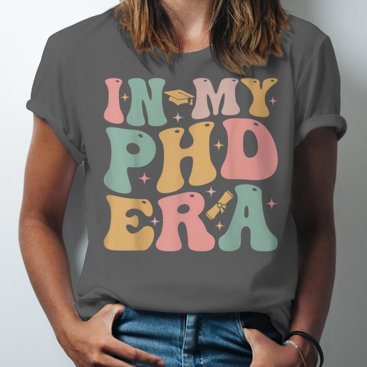 Groovy In My Phd Era Doctorate Graduation Unisex Jersey T-Shirt