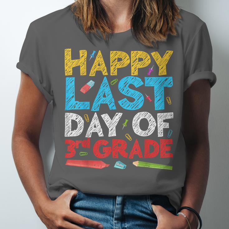 Happy Last Day Of 3rd Grade Shirt Third Grade Graduation Unisex Jersey T-Shirt