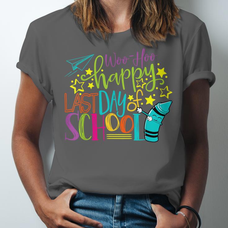 Happy Last Day Of School Student Teacher Graduation Unisex Jersey T-Shirt