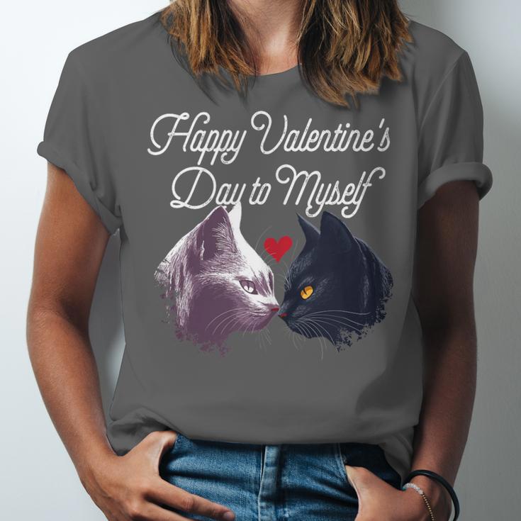 Happy Valentines Day Self Introvert Humor Antisocial Unisex Jersey T-Shirt Happy Valentines Day Self Introvert Humor Antisocial Unisex Jersey T-Shirt