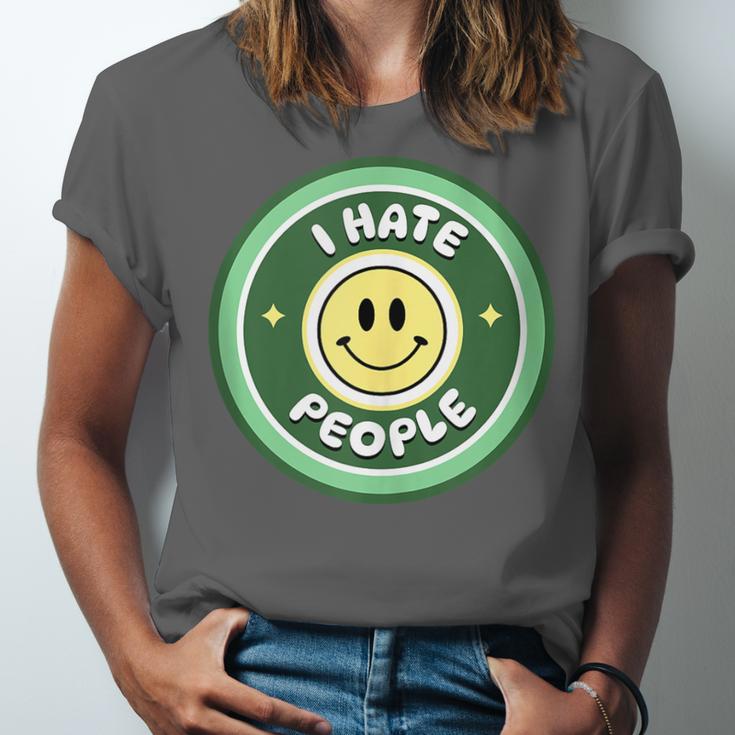 I Hate People Saying For Introverts Unisex Jersey T-Shirt I Hate People Saying For Introverts Unisex Jersey T-Shirt