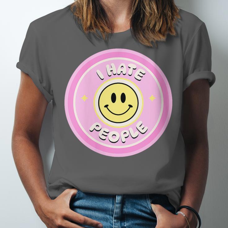 I Hate People Saying For Introverts Unisex Jersey T-Shirt