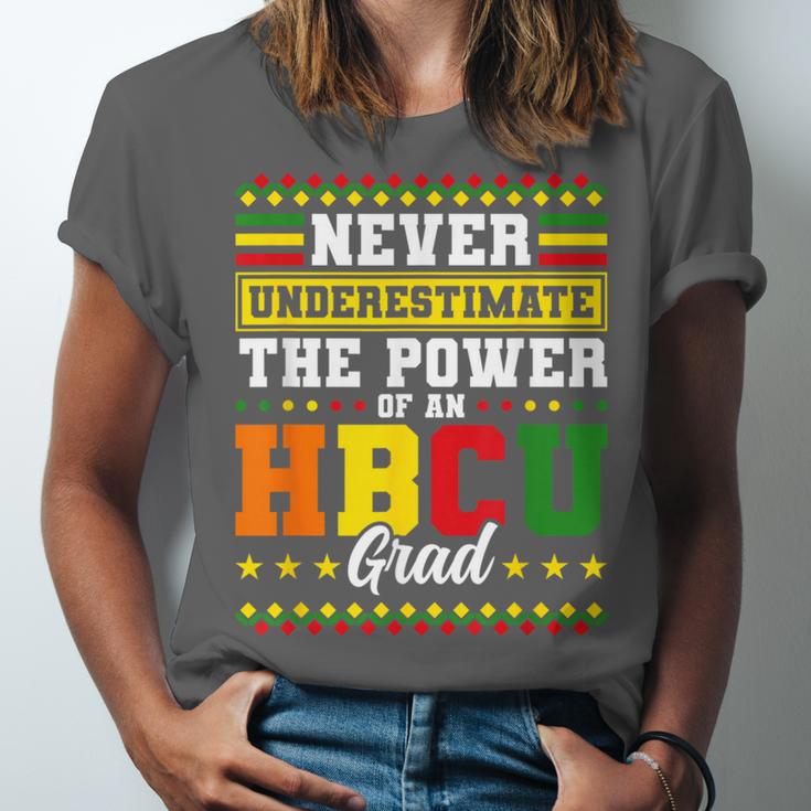 HBCU Grad Historically College Graduation Unisex Jersey T-Shirt