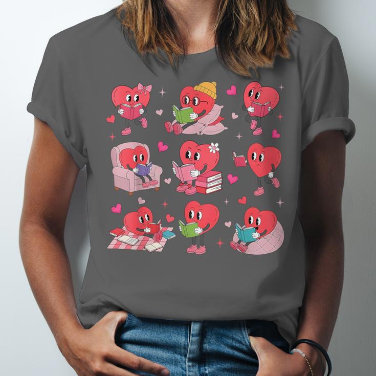 Hearts Reading Book Lovers All Booked For Valentine Unisex Jersey T-Shirt Hearts Reading Book Lovers All Booked For Valentine Unisex Jersey T-Shirt
